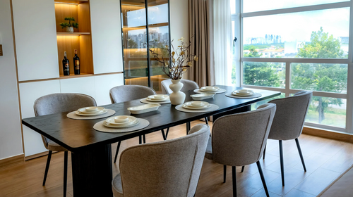 Elegant Dining Room Flooring Ideas