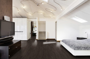 Luvanto Luxury Ebony Click+ Vinyl Click Flooring Bronze Wood Effect With Integrated Underlay