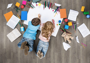 Luvanto Luxury Harbour Oak Click+ Vinyl Flooring Solutions Wood Effect With Integrated Underlay