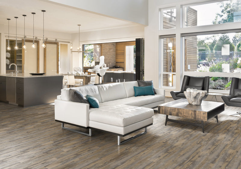 Luvanto Luxury Design Sun Bleached Spruce Click+ Vinyl Flooring Solutions With Integrated Underlay