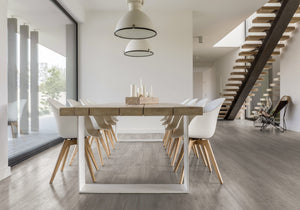 Luvanto Luxury  Winter Oak Click+ Vinyl Flooring Solutions With Integrated Underlay