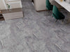 Arctic White Marble 1.86m² Large Tile Vinyl Click Flooring With Integrated Underlay - 6.5mm (2mm EVA layer)