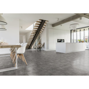 Luvanto Click Plus Urban Grey LVT + Luxury Vinyl Flooring With Integrated Underlay