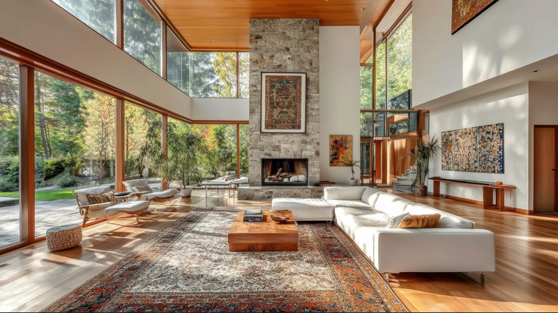 Cosy Cottage Vibes with Brown Laminate Flooring